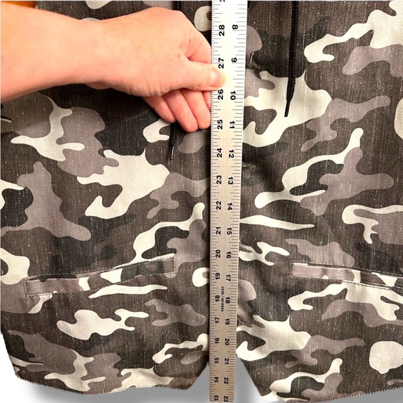 Carbon casual, hooded button up hidden zipper vest - Picture 4 of 7